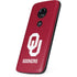 University of Oklahoma Sooners Red Moto E5 Play Skin